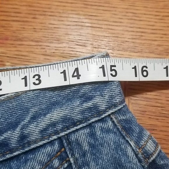 NWOT VINTAGE COTTON Westport Jeans |10 | Double Buttons!  Angled Double Pockets! - Picture 7 of 9